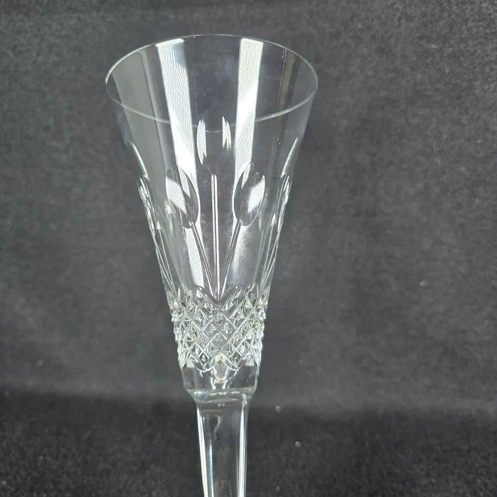 Waterford Crystal Celebration Joy Champagne Flute Glass Stemware
